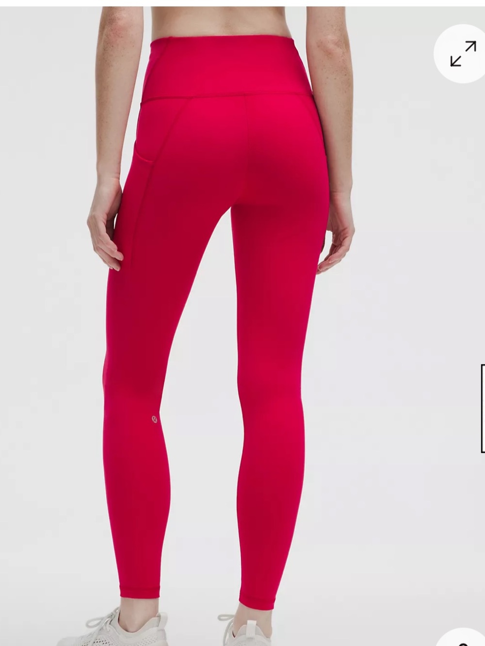 lululemon athletica bright Red  High-Waist Leggings